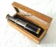 Collectible Antique Finish Brass Telescope With Stylish Wooden Box Telescopes photo 7