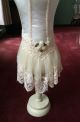 American Lace Victorian Doll Girl Dress Mounted Form Manniquin Stand 19 