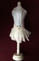 American Lace Victorian Doll Girl Dress Mounted Form Manniquin Stand 19 