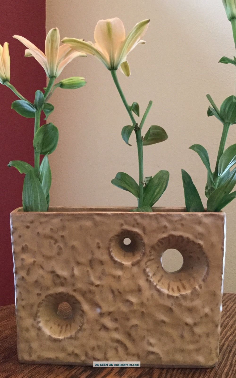 Toyo Ikebana Vase Japanese Mid - Century Modern Ceramics Modernist Pottery Mid-Century Modernism photo