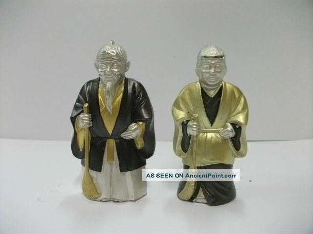 Takasago Doll Of The Pure Silver.  55g/ 1.  94oz.  Japanese Antique. Other Antique Sterling Silver photo