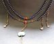 Ancient Chinese Lapis Lazuli Bead Mandarin Court Necklace Long 47 Inch Necklaces & Pendants photo 1