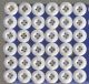 12 White Pie Crust China Buttons On Card 7/16 