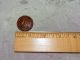 Antique Burwood Or Syrocco Wood Button Sail Boat 1269b Buttons photo 2