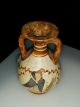 Hand Made Museum Copy Ceramic Vase Classical Period 600 B.  C Figure,  Bird W Seal Greek photo 1