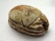 Huge Circa.  1000 B.  C Ancient Egypt Steatite Scarab Beetle Amulet Seal Pendant Egyptian photo 3
