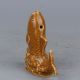 Chinese Porcelain Hand - Carved Fish Statue Other Antique Chinese Statues photo 1