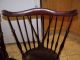 2 Antique Brace Back Windsor Side Dining Chairs 1900-1950 photo 3