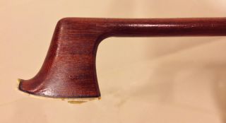 Antique Willy Roth Violin Bow Round Shaft Germany photo