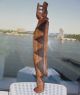 Fine African Art Ship Dragon Boat Crocodile Fish Fishing Menkonde Cameroon Ghana Other African Antiques photo 10