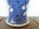 Antique Chinese Porcelain Blue And White Prunus Vase - Kangxi 4 Character Mark Vases photo 3