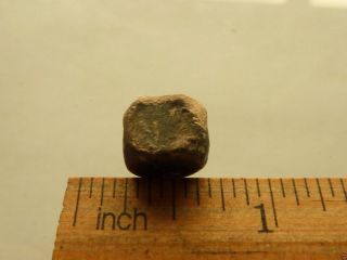 Ancient Medieval Tin Coin Weight (084) photo