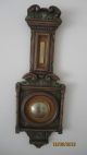 Unique Vintage Antique Victorian Selsi Company Barometer Thermometer Germany Barometers photo 1