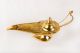 Décor Antique Stunning Brass Lamp & Lighting Vintage Aladdin Genie Chirag Hc 09 Other Maritime Antiques photo 1