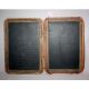 Primitive Antique Vintage Childs School Double Chalkboard Slate Desk Blackboard Primitives photo 7