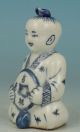 Lovely Chinese Old Porcelain Handmade Carved Child Statue Snuff Bottle Snuff Bottles photo 1