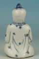 Lovely Chinese Old Porcelain Handmade Carved Child Statue Snuff Bottle Snuff Bottles photo 2