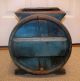 Fine Blue Painted Richmond,  Va Cylinder Butter Churn Primitives photo 2