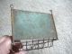 Antique Wire & Steel Wall Mount Wash Sink Soap Sponge Holder - Shabby Chic Other Antique Home & Hearth photo 4