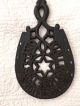 Antique Cast Iron Horse Shoe Trivet - Good Luck - To All Who Use This Stand 4 1/2x8 Trivets photo 1