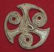 Stunning Viking Ancient Artifact - Silver Amulet Applique Circa 700 - 800 Ad - A8 Scandinavian photo 1
