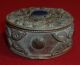 Byzantine Silver Or Silver Plated Snuff Box With Blue Stone Circa 1500 Ad - 2839 Other Antiquities photo 6