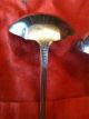 Two Gorham Or Tiffany Sterling Silver Spoons Server Rare Ladles Flatware & Silverware photo 3
