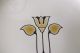 Ten 1970 ' S Denby Kimberly Brown And Gold Tulip 10 In.  Dinner Plates Mid-Century Modernism photo 1