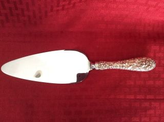 Stieff Sterling Silver Repousse Pie Or Cake Server photo
