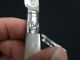 C1839 2 Antique Sterling Silver Collar Mother Of Pearl Handled Cutlery Sheffield Sterling Silver (.925) photo 9