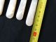 C1839 2 Antique Sterling Silver Collar Mother Of Pearl Handled Cutlery Sheffield Sterling Silver (.925) photo 10