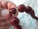 Cherry Natural Amber Bakelite Old Ottoman Antiques Prayer Beads 100 Faturan. Islamic photo 3