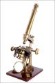 Large Antique Anderson & Sons Brass Compound Microscope.  England,  Circa 1885 Microscopes & Lab Equipment photo 2