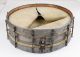 Antique 15” Duplex Snare Drum Belonged To Bert Cole - Minstrel/vaudeville/circus Percussion photo 6