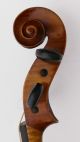Vintage Stainer Old Violin,  Case Violino Violine Viola Violino German Antique 2 String photo 9