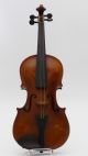 Vintage Stainer Old Violin,  Case Violino Violine Viola Violino German Antique 2 String photo 2