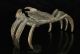 China Collectible Old Bronze Handwork Carving Crab Statue Figure Home Decoration Other Chinese Antiques photo 3