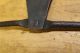 Rare 18th C England Wrought Iron Skewer Holder Great Patina 4 Shaped Skewers Primitives photo 7