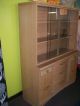 Reserved 1950 ' S Blonde Oak Mid Century China Cabinet By Stanley Mid-Century Modernism photo 1