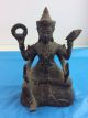 Rare 100 Thailand Shiva Idol Figurine Brass Handmade Sculpture Hindu God Statue Amulets photo 10