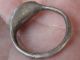 Silver Ancient Roman Ring With2 Horces Facing Each Other,  Rare Roman photo 2