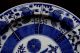 Large Rare Old Chinese Hand Painting Blue And White Porcelain Plate Marks 081gd Plates photo 4