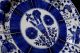 Large Rare Old Chinese Hand Painting Blue And White Porcelain Plate Marks 081gd Plates photo 6