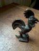 Rare Antique African Tribal Cast Bronze Ashanti Akan Gold Weight - Rooster Other African Antiques photo 1