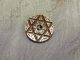 Antique Carved Star Button Mother Of Pearl Abalone Shell 861a Buttons photo 1