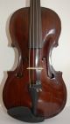 C1800 German Violin “franz Worle Geigenmacher 1804” Old Antique Lob:355mm String photo 1
