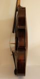 C1800 German Violin “franz Worle Geigenmacher 1804” Old Antique Lob:355mm String photo 2