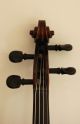 C1800 German Violin “franz Worle Geigenmacher 1804” Old Antique Lob:355mm String photo 6