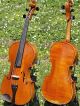 Antique Czech Violin Labelled Rudolf Schuster,  Schonbach,  1922.  Mature Tone String photo 11
