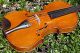 Antique Czech Violin Labelled Rudolf Schuster,  Schonbach,  1922.  Mature Tone String photo 4